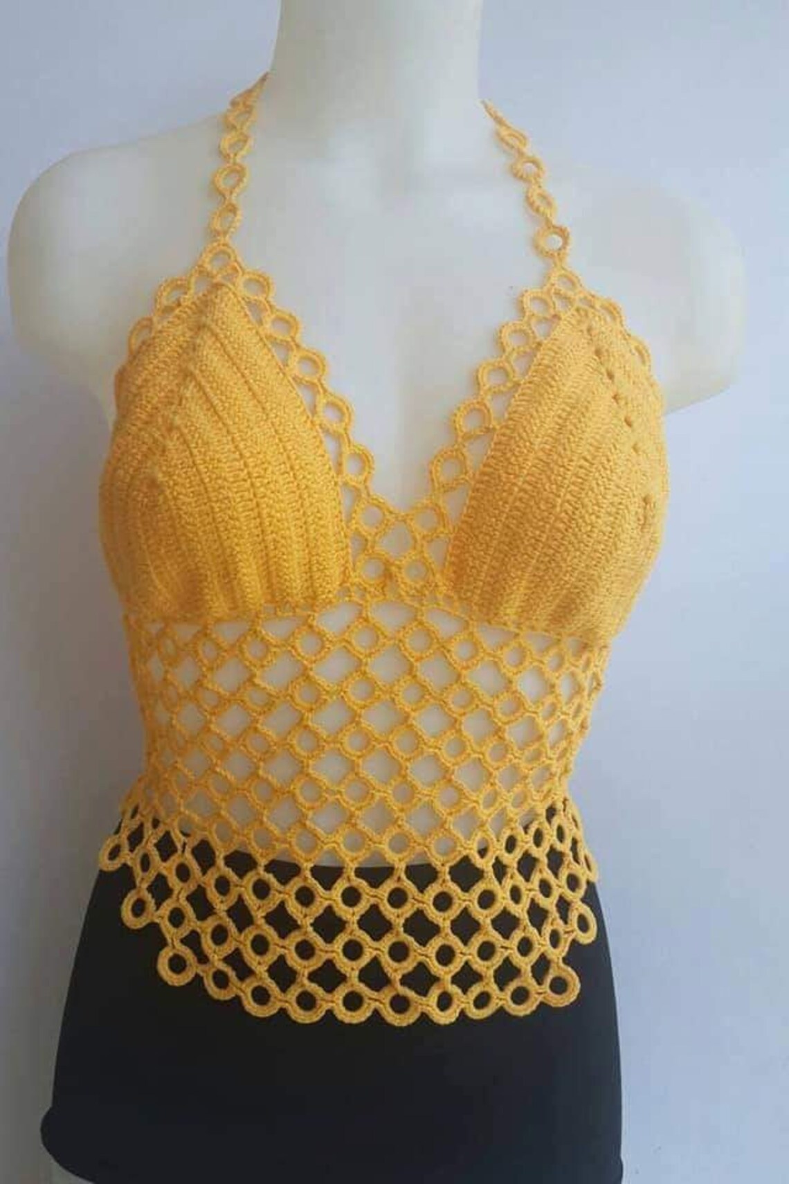 Crochet Top Festival Top Crochet Crop Top Hippie Top Boho Top Crochet