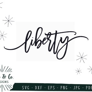 Arquivos SVG, Liberty Svg, 4 de julho, 4 de julho, América Svg, Dia da Independência, Cricut, Silhueta, Arquivos de corte, Dxf Eps Png Jpeg Pdf