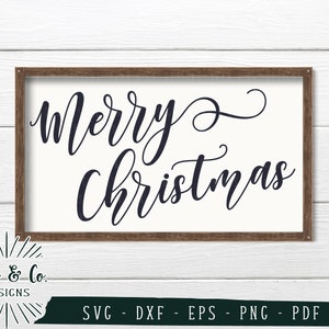 SVG Files, Merry Christmas Svg, Christmas Svg, Winter Svg, Cricut, Silhouette, Cutting Files, Digital Download, Dxf Eps Png Pdf
