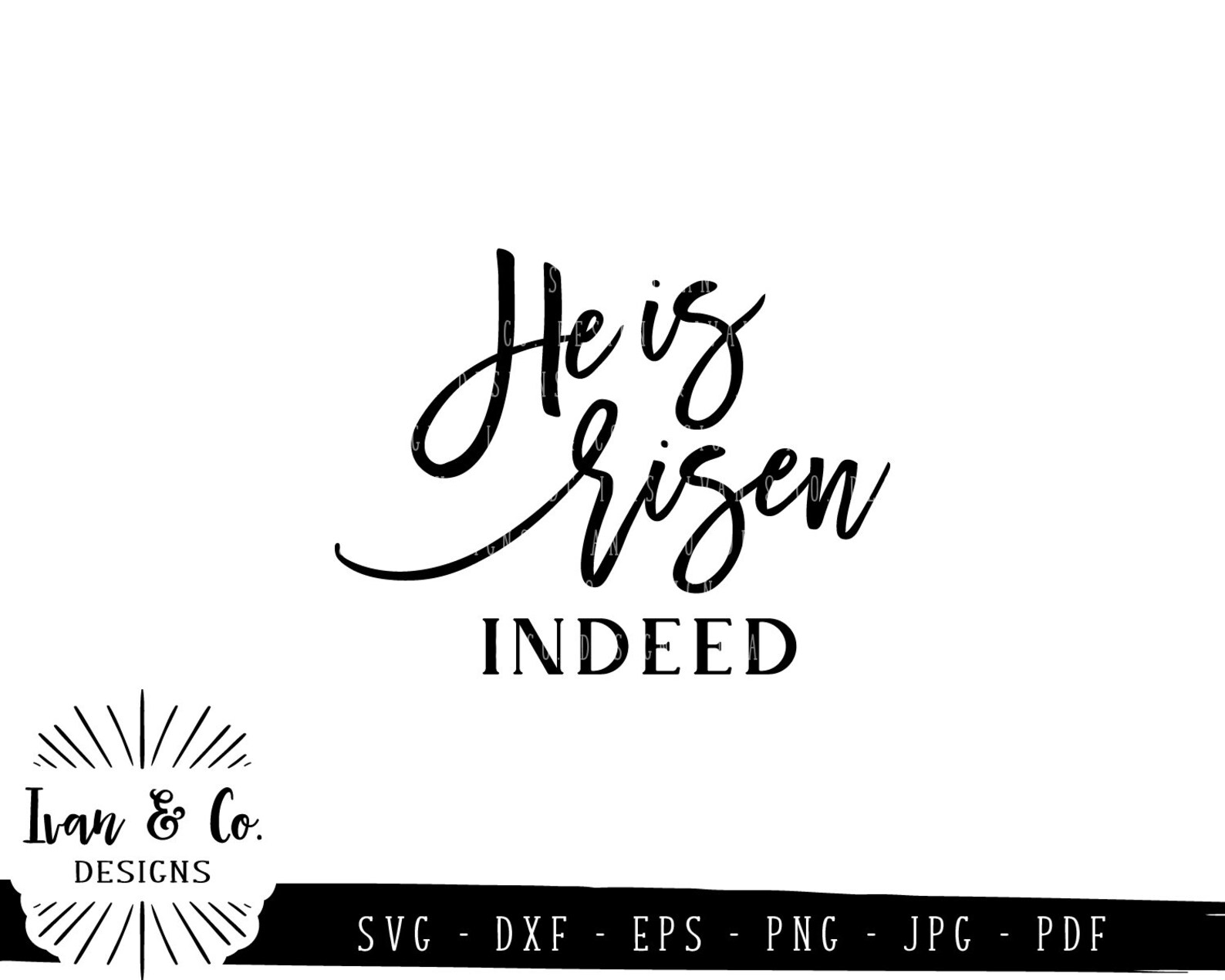 SVG Files He is Risen Indeed Svg Easter Svg Christian Svg Etsy