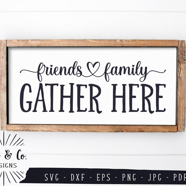 Gather Here Stencil - Etsy