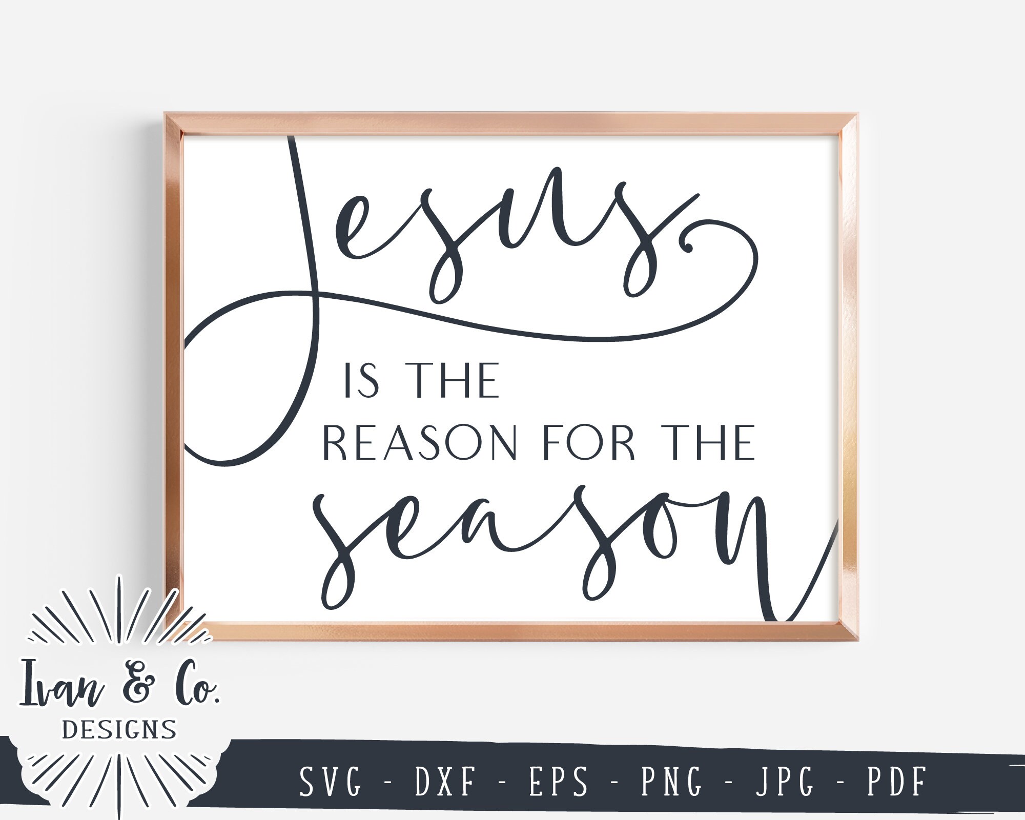 MEHOFOND Weihnachts-Banner „Jesus Is The Reason“ – 180x110 Cm, Rot, Mit Weihnachtsmotiven