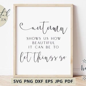 Autumn SVG Thanksgiving Svg Fall Svg Files for Cricut Designs, Fall Home Decor Svg Cut Files, Farmhouse Svg Silhouette Vinyl Digital Files