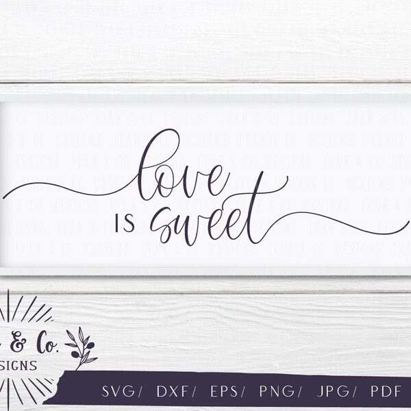 Love is Sweet - Etsy