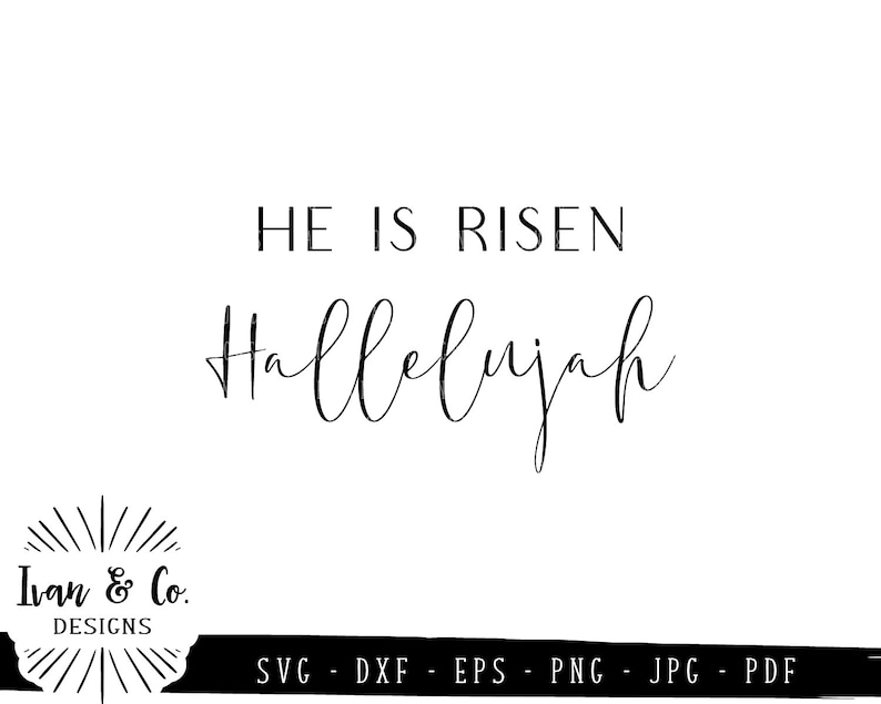SVG Files He Is Risen Svg Hallelujah Svg Easter Christian Etsy UK svg-files-he-is-risen-svg-hallelujah-svg-easter-christian-etsy-uk