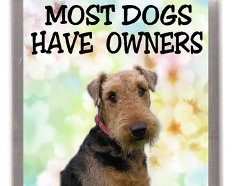 Peluche Airedale Terrier 25 Cm Faithful Friends | Cane Morbido Regalo Per Amanti Cani