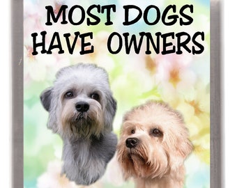 dinmont terrier etsy