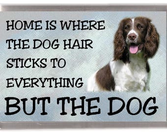 ENGLISH SPRINGER SPANIEL Guardian Angel FRIDGE MAGNET
