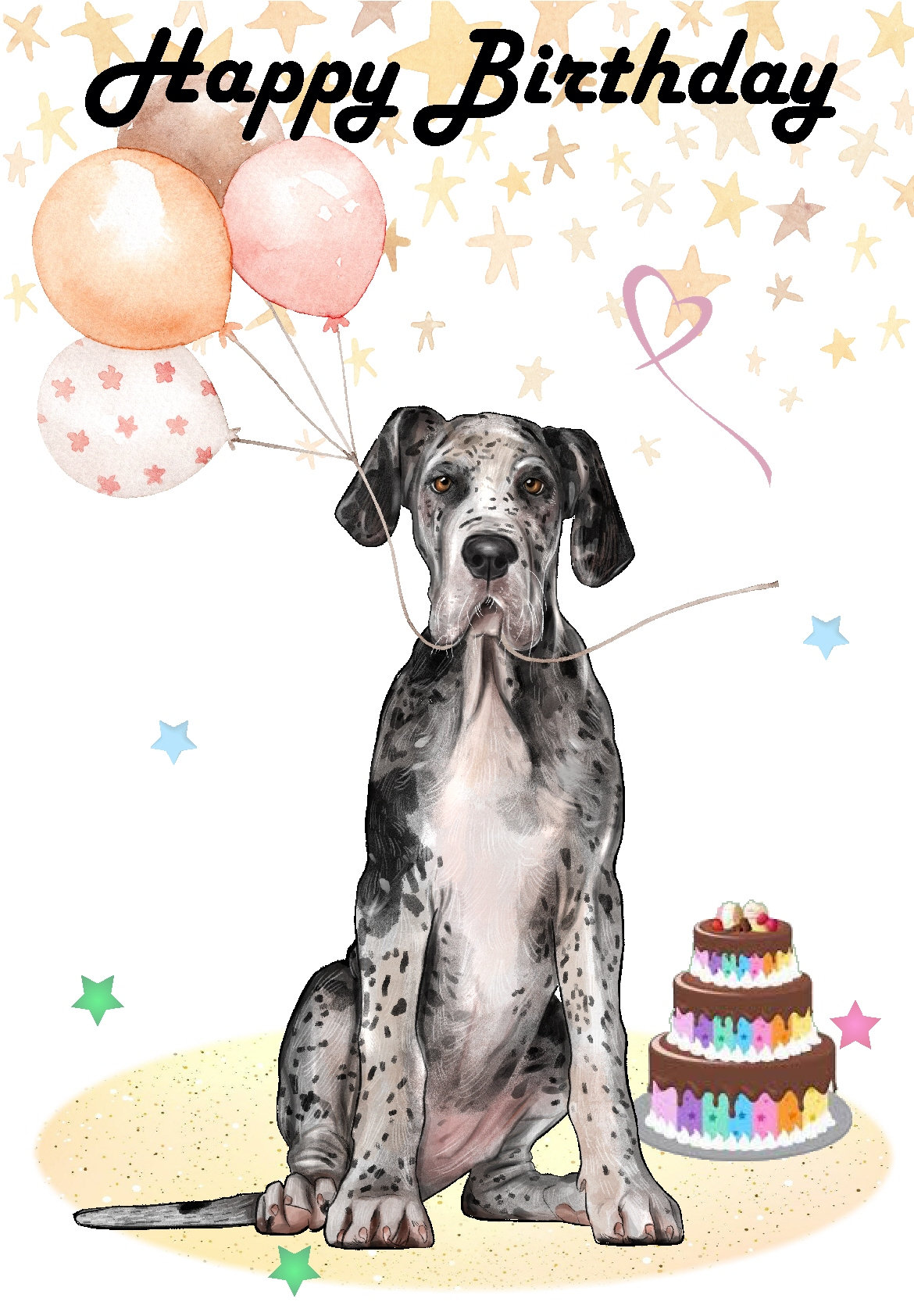 Great Dane Dog Puppy 