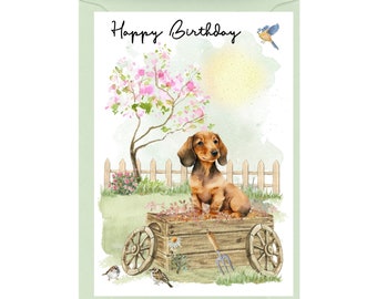 Cartes D'anniversaire Pour Quelqu'un De Spécial – Chapeau De Fête Chien – Carte D'anniversaire Pour Quelqu'un De Spécial De La Part D'un Ami Et De La Famille, Cartes De Vœux Pour Un