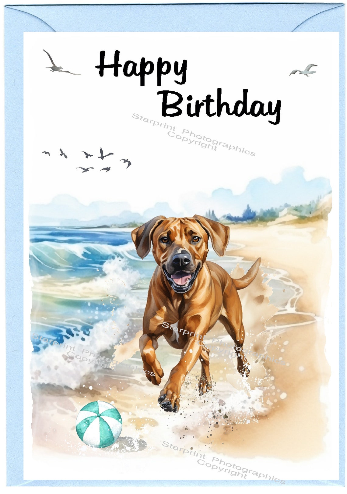 Rhodesian Ridgeback Birthday Rhodesian Ridgeback Dog