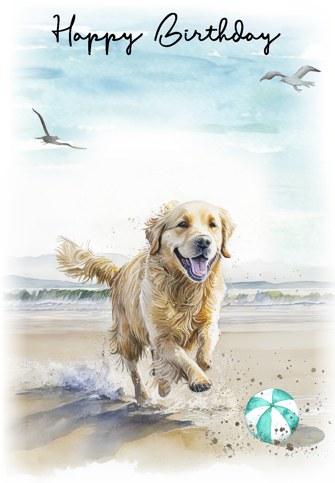 Birthday golden store retriever