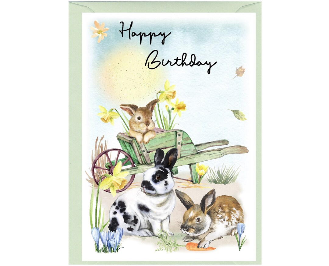 Happy.Birthday.Rabbit〜March.3月編〜 Happy Birthday Rabbit ハッピーバースデーラビット3体セット