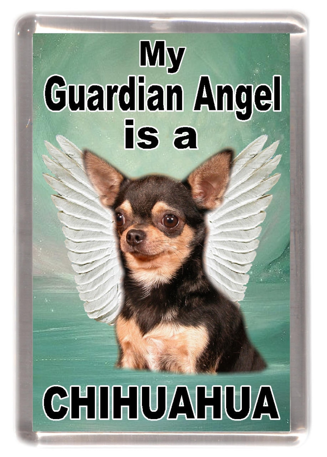 Chihuahua (smoothcoat) Dog Fridge Magnet 