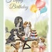 Geburtstagskarte Cavalier King Charles Spaniel – 147 X 147 Mm, Hochwertig & Umweltfreundlich