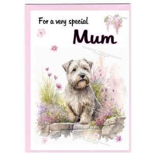 Glen of Imaal Terrier Blankokarte für Mama (6 "x 4") mit Umschlag - Ideal für Muttertag, Geburtstag, etc.