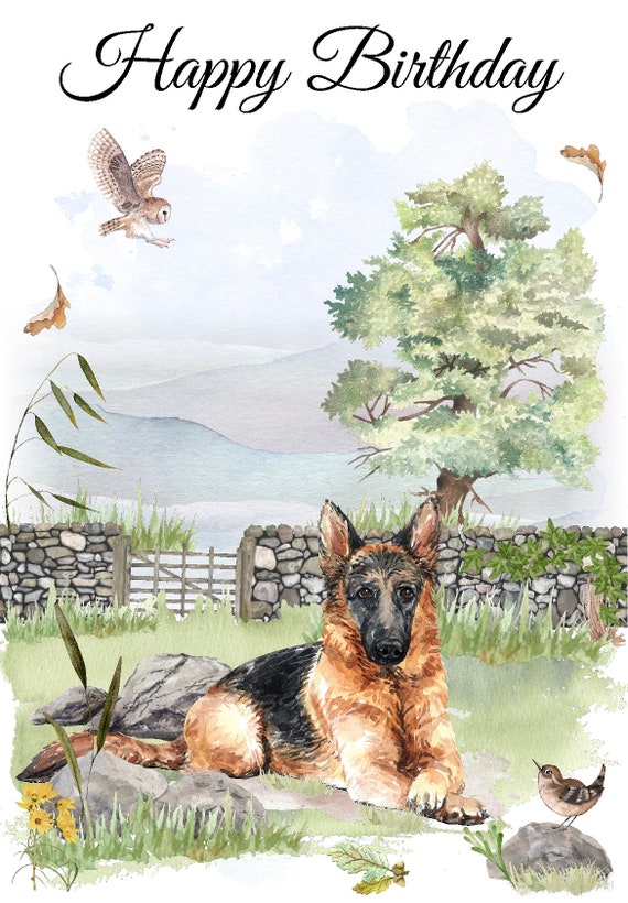 Biglietto Di Compleanno Con Puntatore Tedesco A Pelo Corto | 145x145 Mm | Carta FSC 350g/m² | Ecologico Con Busta Di Lusso | Regalo Per Amanti Dei Cani