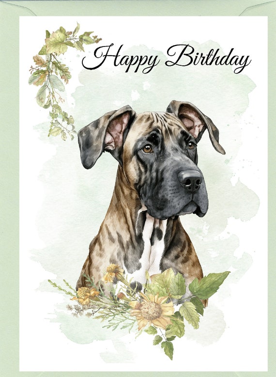Great Dane Umbrella - Brindle Great Dane Umbrella - Brindle