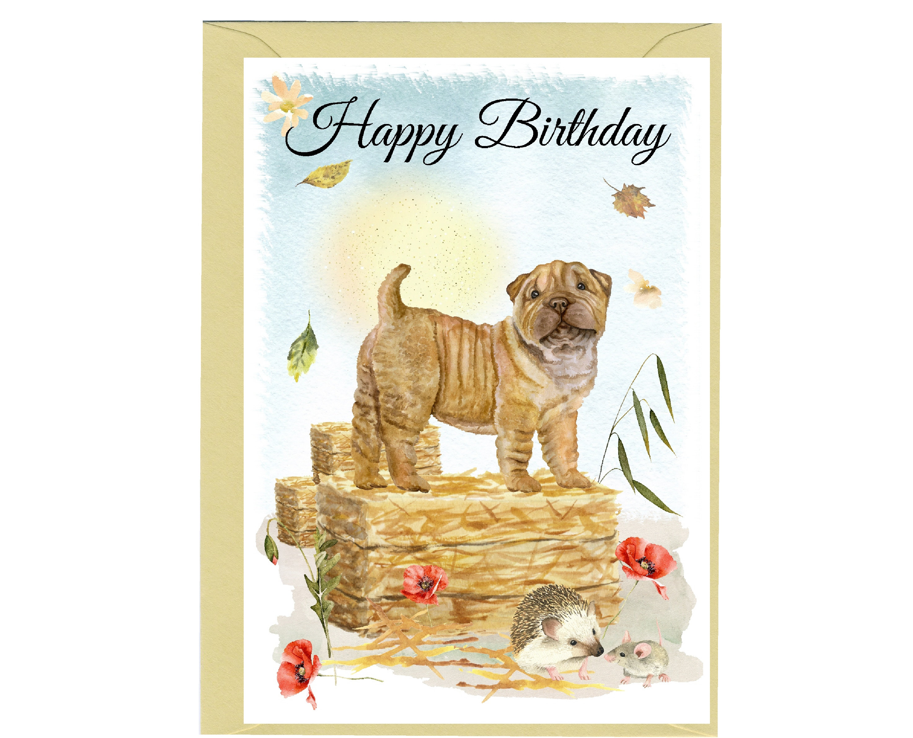 Compra Biglietto di buon compleanno | Biglietto A6 o 7x5 cane Chihuahua all'ingrosso