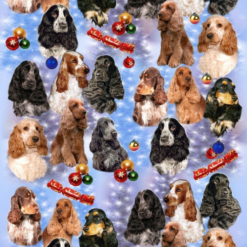 American Cocker Spaniel Dog Self Adhesive Gift Labels designed by Starprint American Cocker Spaniel Dog Self Adhesive Gift Labels designed by Starprint