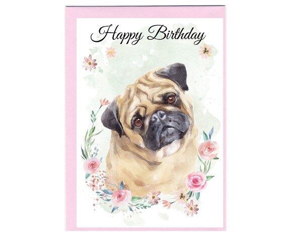 Carte D'anniversaire Humour Chien Teckel - Carte Avec Enveloppe, Cadeau Drôle Pour Anniversaire - 6