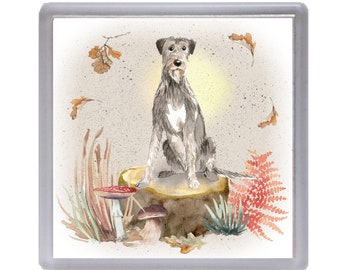 Carolines Treasures BB9757FC Irish Wolfhound Love Decorative coasters Multicolor Carolines Treasures BB9757FC Irish Wolfhound Love Decorative coasters Multicolor