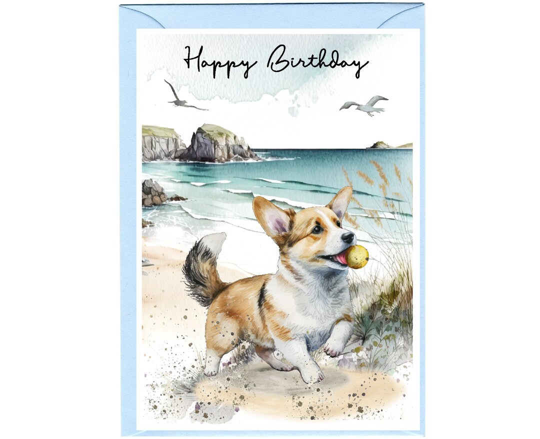 Corgi Birthday Card CENTRAL 23 3D Pop Up Birthday Cards For - Main Image