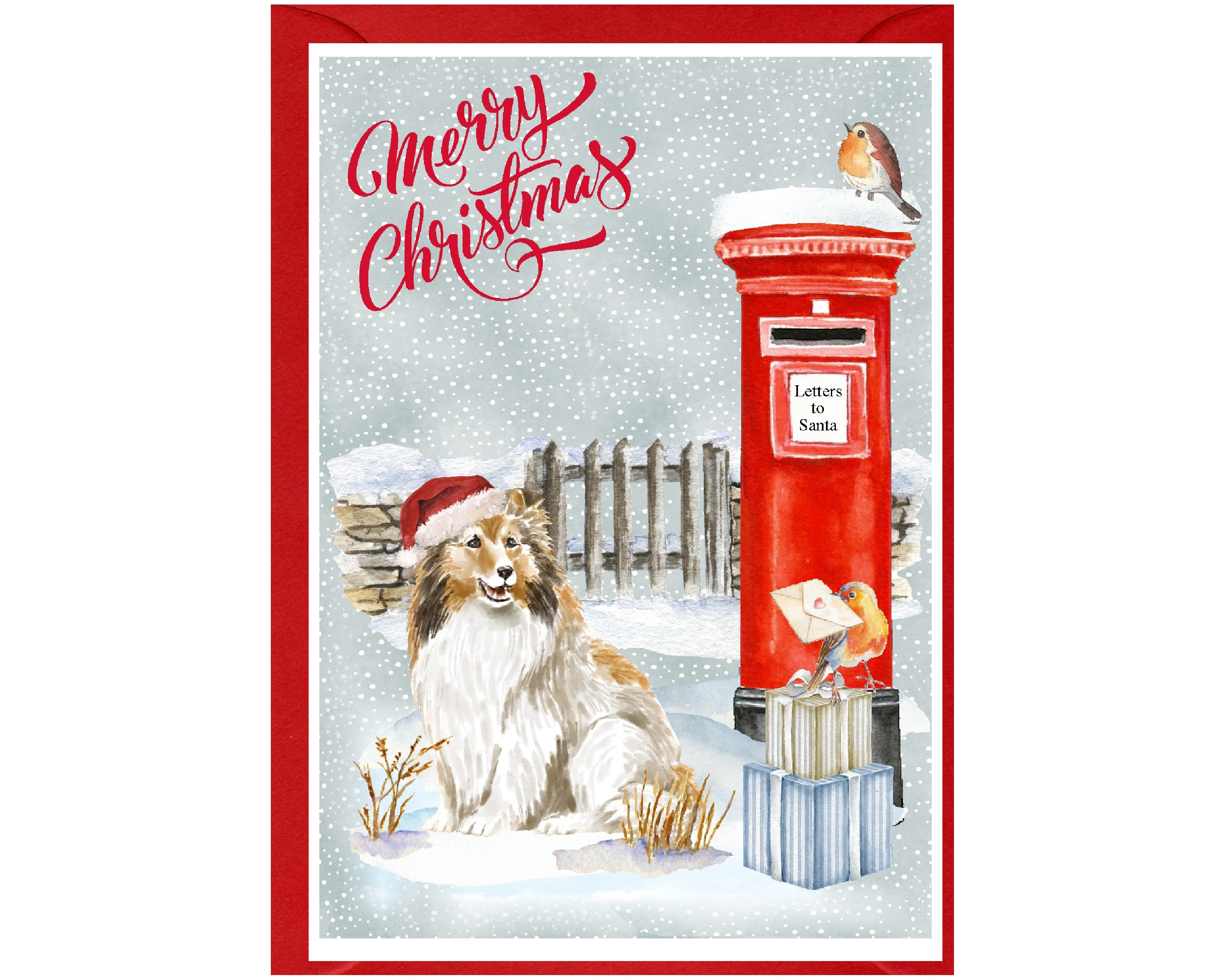 Dog Christmas Cocker Spaniel Wrapped With Christmas Lights On Christmas Eve " Sticker For Sale By BotunPeony - View #2