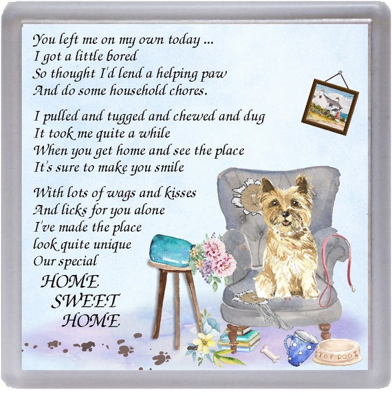 White Terrier Dog Personalised Drinks Mat Coaster