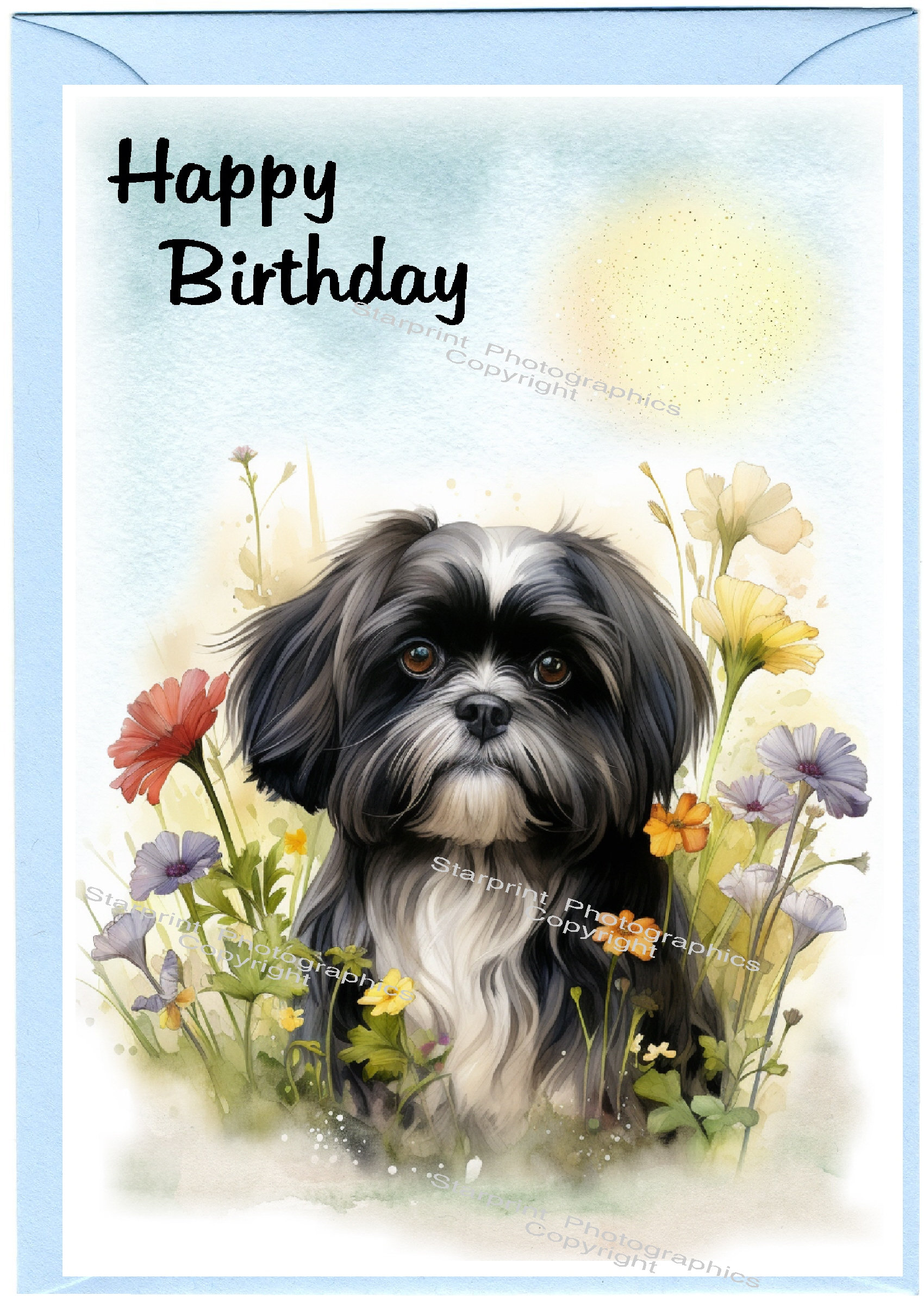 Shih Poo Umbrella - Pat D Shih Poo Umbrella - Pat D