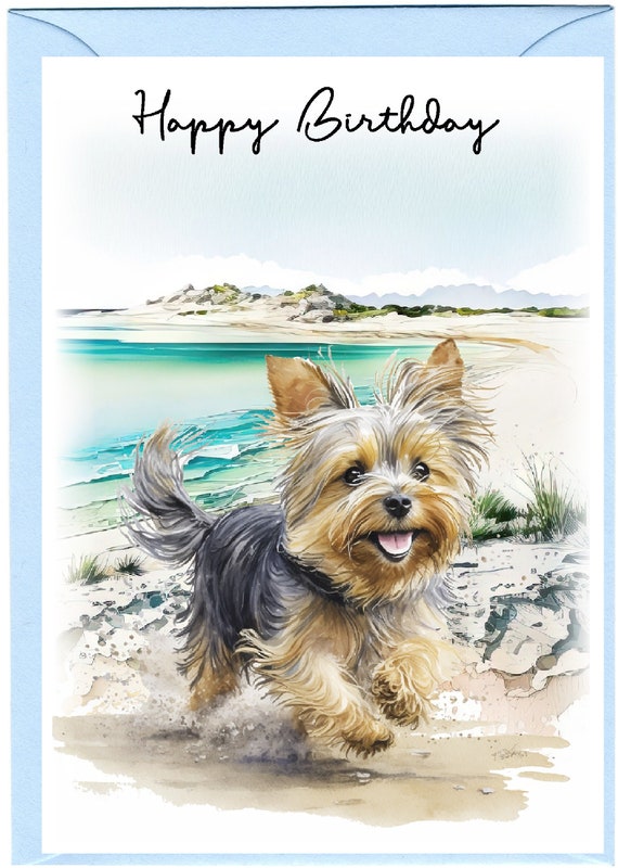 WBdesignz Biglietto di compleanno con busta, biglietto di auguri per