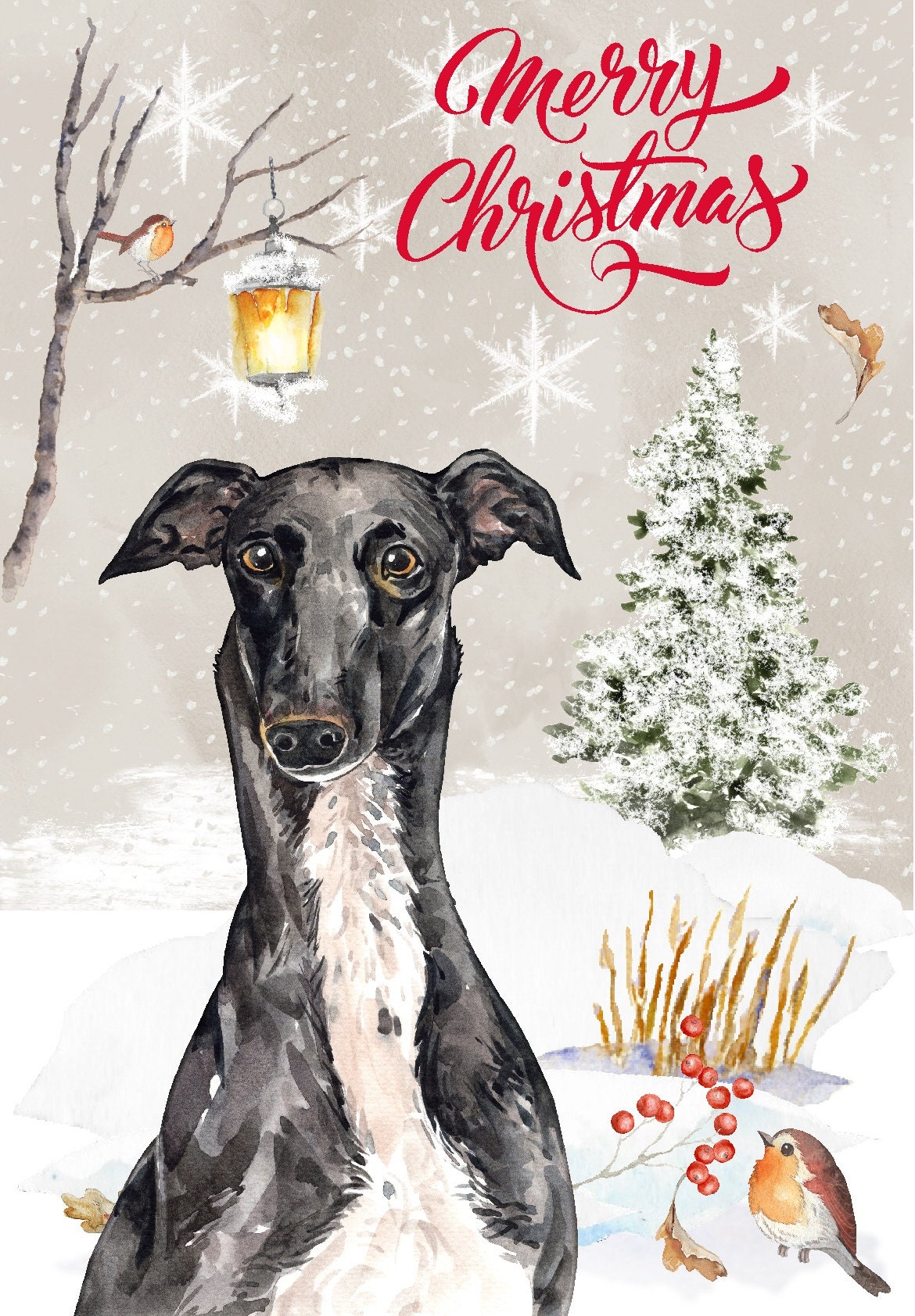 Biglietto di auguri Buon compleanno per cane Rhodesian Ridgeback (15x10 cm) con busta. Interno vuoto per il tuo messaggio. Perfetto per ogni amante dei cani. - Italia