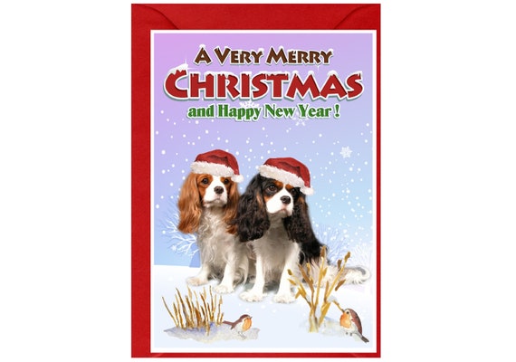 Biglietto Di Natale Per Pronipote Speciale – Cane E Gattino Snowboard Con Lamina E Glitter – Fatto In UK