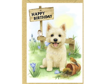 Negli anni del cane...Sei...Oh!! *biglietto di auguri di compleanno personalizzato* - Italia