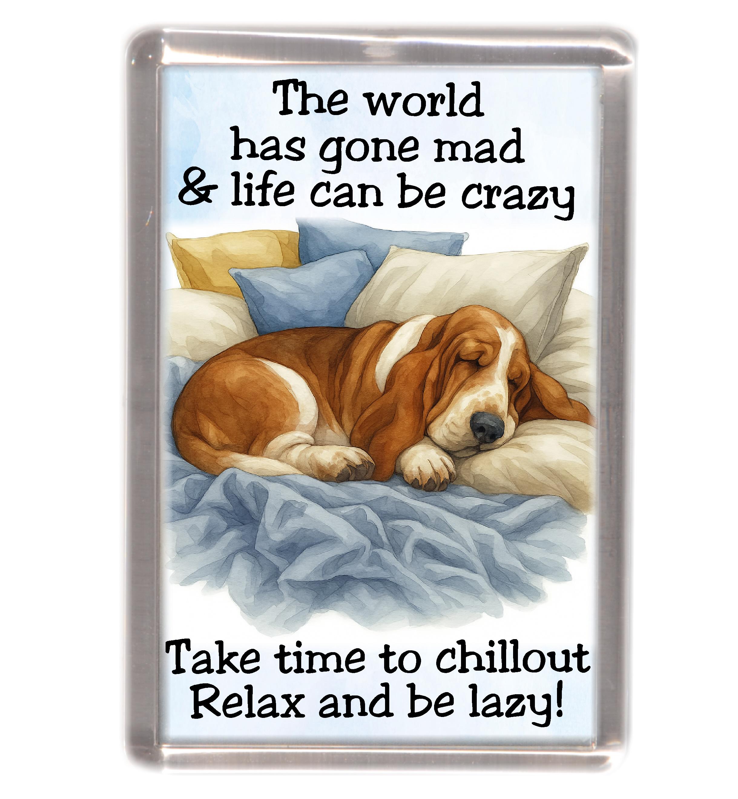 Basset Hound Dog Fridge Magnet – Dog Lover Gift - Etsy
