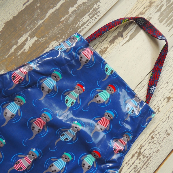 Laminated Cotton Apron - You "Otter" Have This!