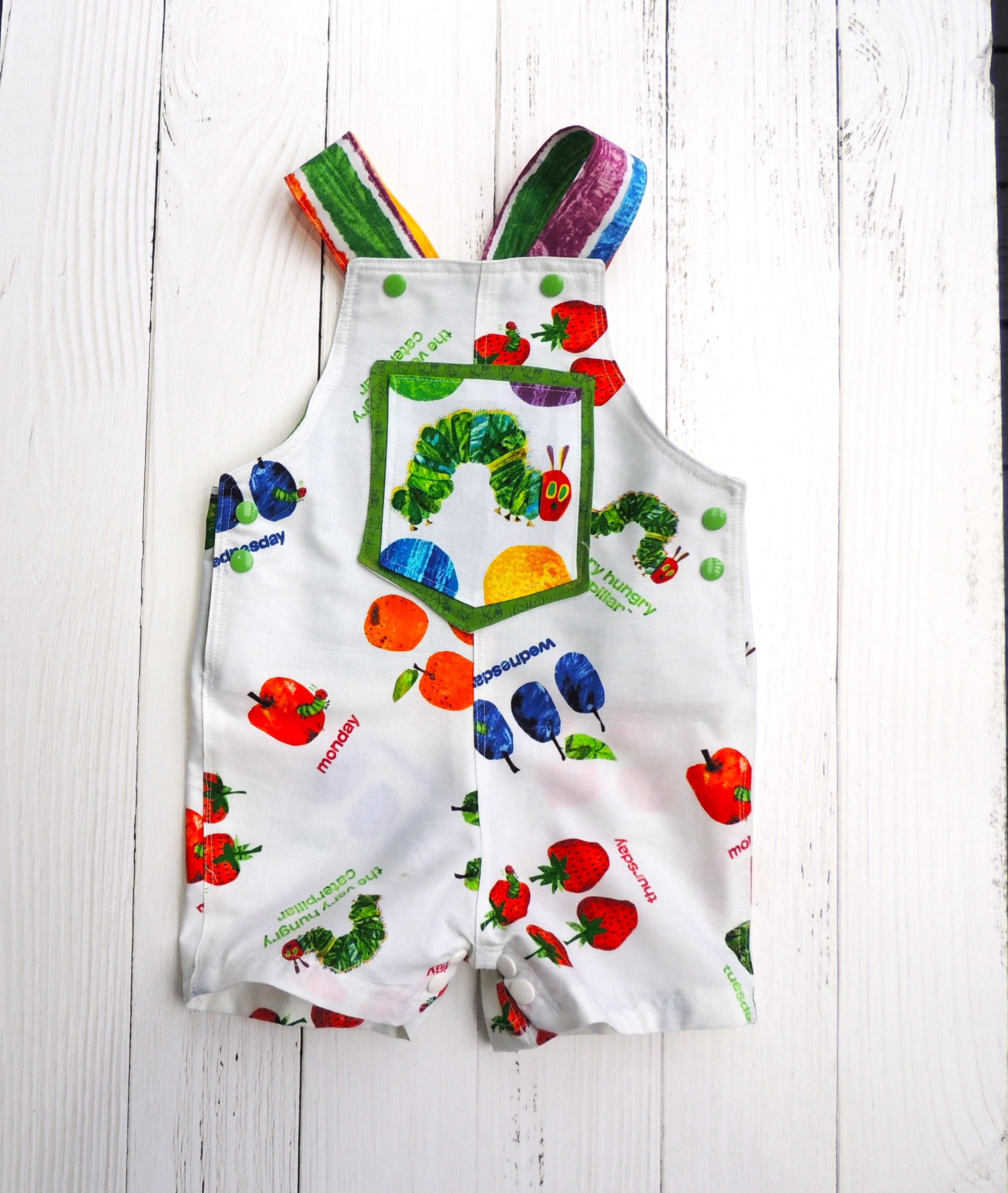 Caterpillars Everywhere Overalls