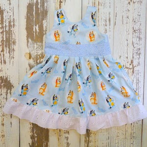 Bluey and Bingo Sunshine Dress