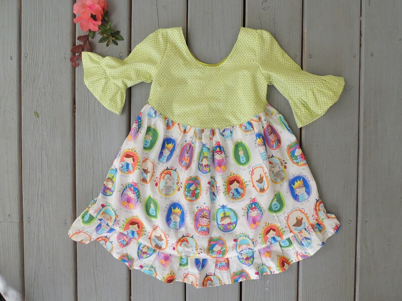 Princess and Her Court High-Low Hem Dress