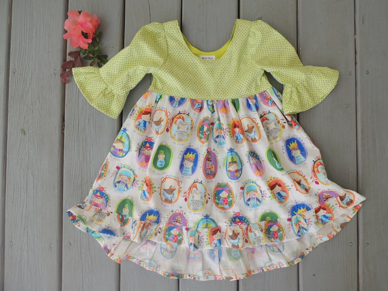 Princess and Her Court High-Low Hem Dress