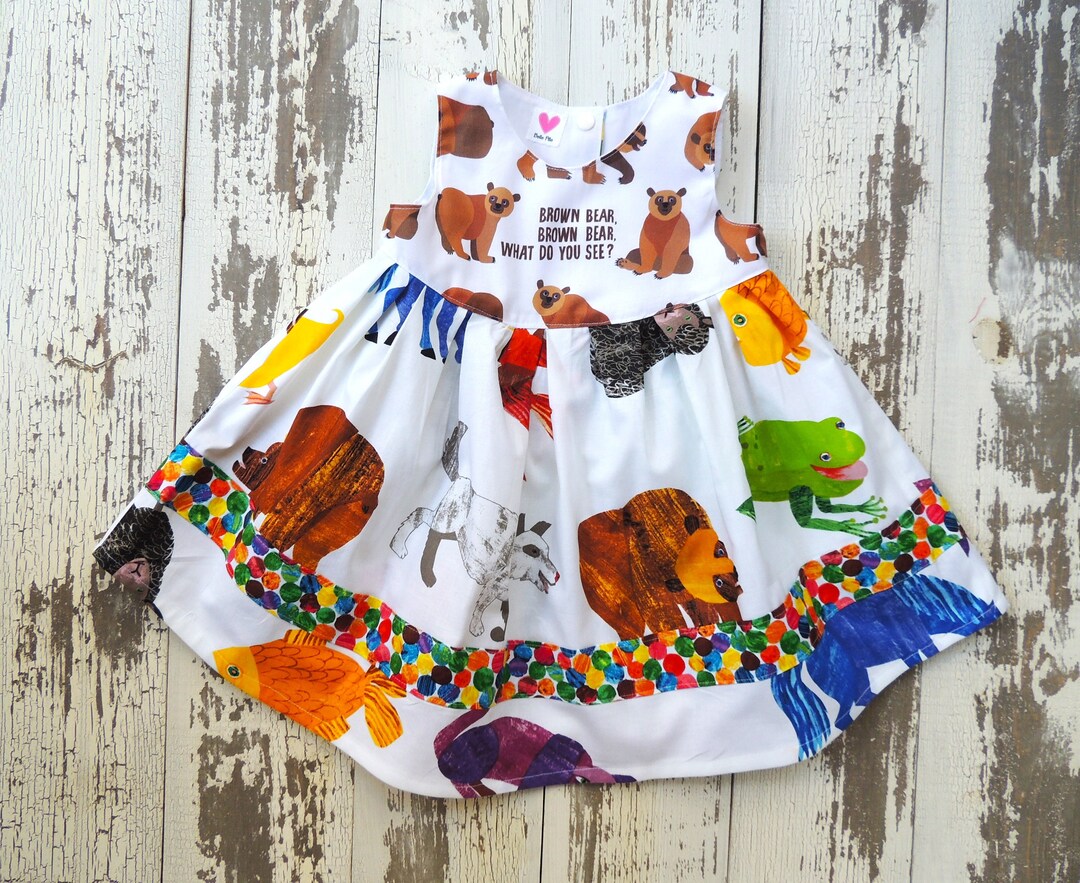 Brown Bear Brown Bear Dress Etsy
