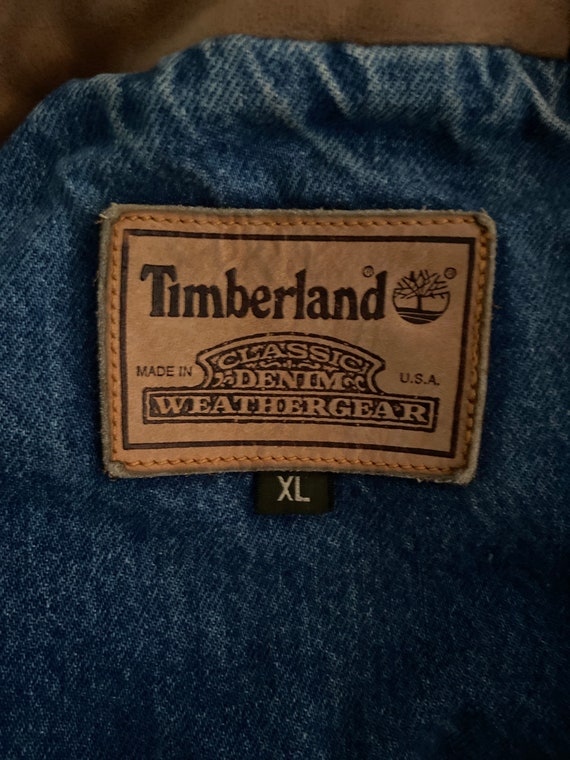 Vintage Timberland Jean Jacket Gem