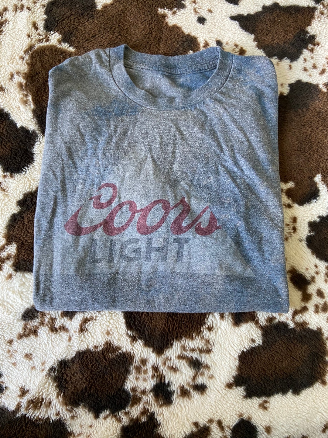 Coors Light Graphic Tee Etsy