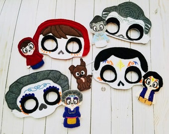 Disney Coco Skull Mask Garland Painting Kit 6 FNB55 for sale online Disney Coco Skull Mask Garland Painting Kit 6 FNB55 for sale online