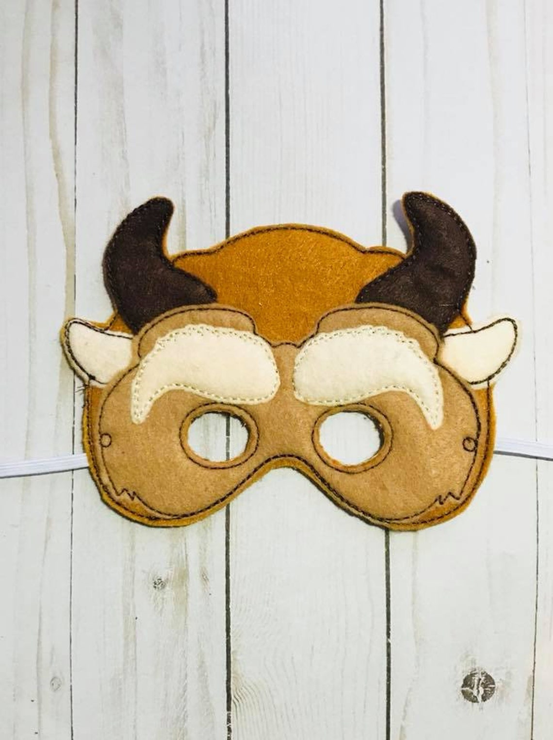 Beauty and the Beast Inspired Mask Beast Felt Costume Etsy