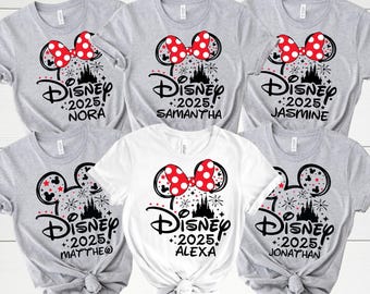 Disney Trip Shirts 2025, Disney Shirts, Disney Family Matching Shirts, Family Bound Shirts, Disney Group Shirts, Disney World Shirt D517