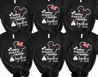 Disney Family Matching Shirts, Disney World Shirt, Disney Family Shirts, Magic Kingdom Disney Group Tees