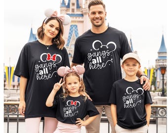 Disney Family Vacation Shirts, Disney Trip Shirt, Disney Matching Group Shirts, Disney World Shirts, Disneyland T-Shirts