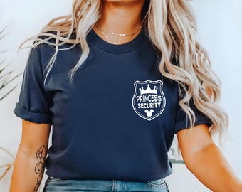 Princess Security Disney Family Vacation Shirt