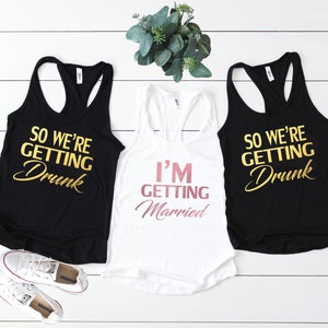 Bachelorette Party Tank Tops: Bridal Party Shirts